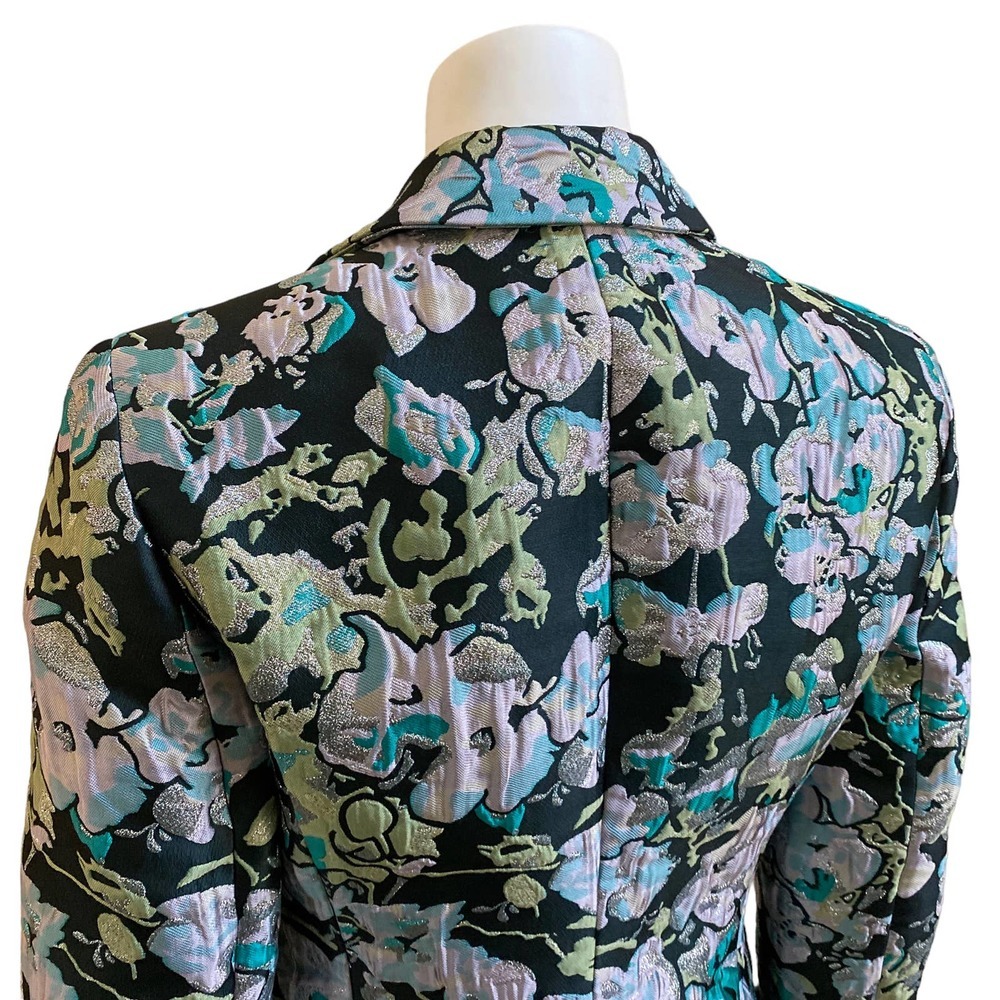NWT ETCETERA Blazer In Bloom Print, size 2 - Picture 7 of 16